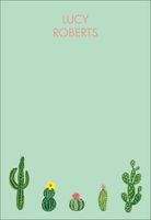 Cacti Personalized Notepad Sets