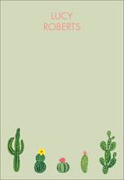 Cacti Personalized Notepad Sets