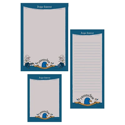 Ravenclaw Mascot Illustrated Academia Harry Potter Mixed Personalized Notepads