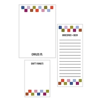 Cozy Patchwork Mixed Personalized Notepads