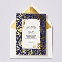 Richmond Park Foil Wedding Invitation