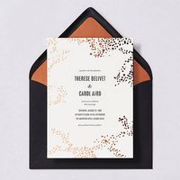 Evoke Foil Wedding Invitation