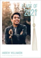 Tassel Graduation Announcement