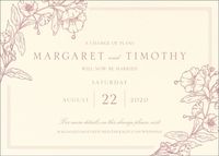 Blossom Border Change the Date Card