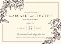 Blossom Border Change the Date Card