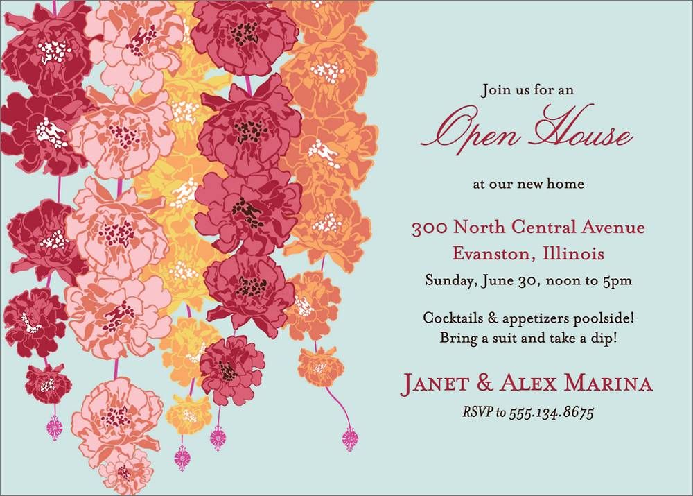 Marigolds Party Invitation