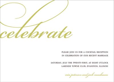 Celebrate Party Invitation