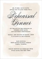 Chateau Rehearsal Dinner Invitation