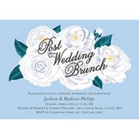 Camelias Brunch Invitation