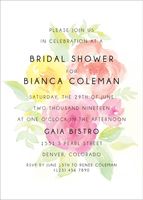 Peony Bridal Shower Invitation