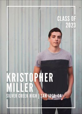 Metropolitan Photo Graduation Announcement