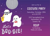 Let's Boo-gie Invitation