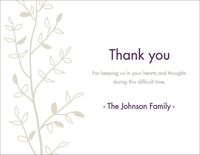 Branch Thank You Card