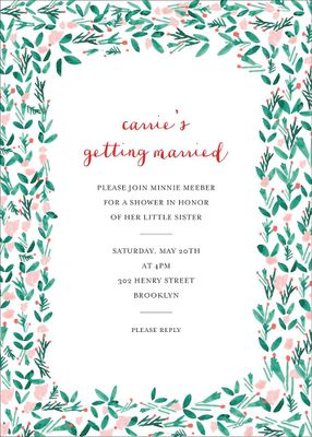 Le Joli Mai Bridal Shower Invitation