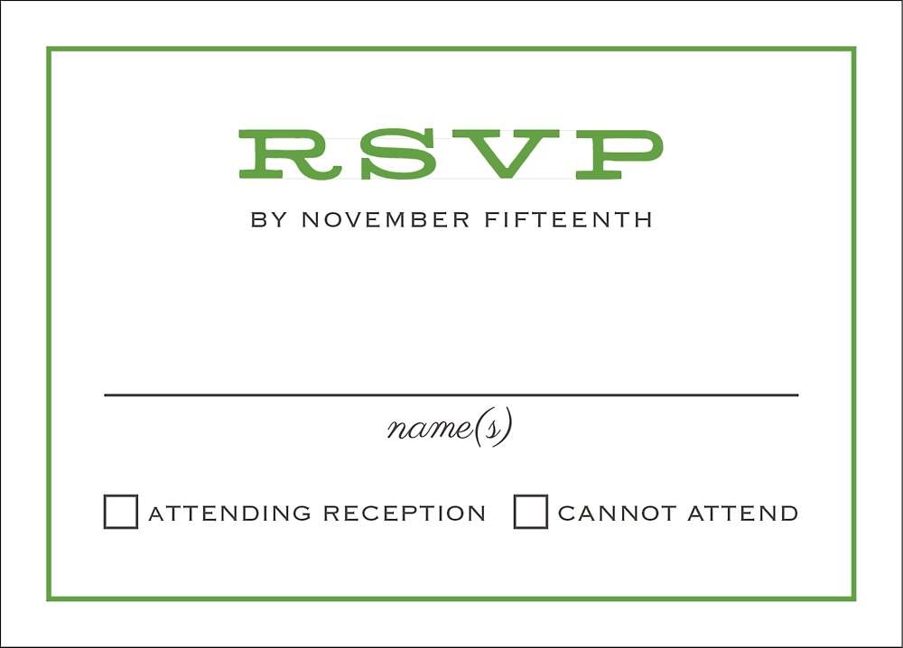 Football Bar Mitzvah Response Card