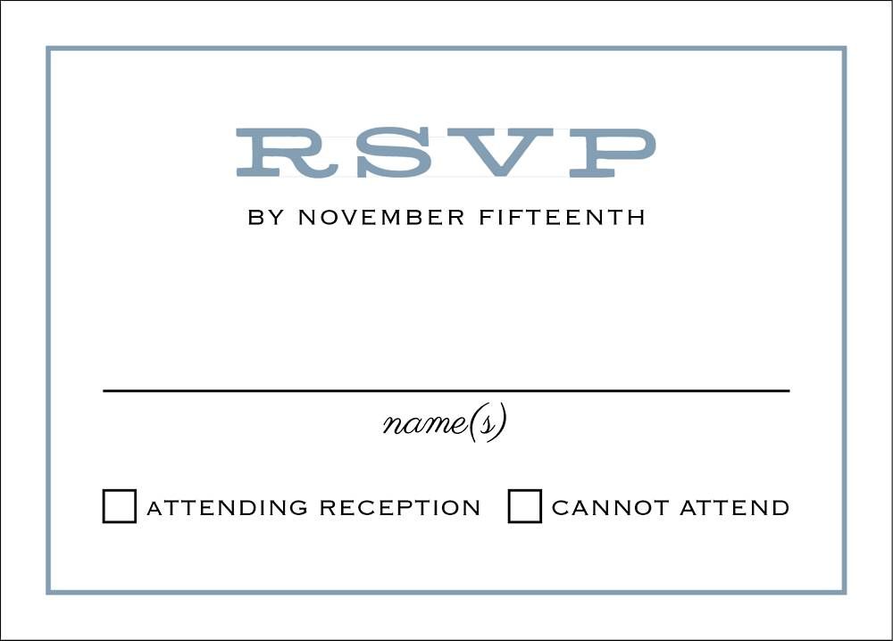 Soccer Bar Mitzvah Response Card