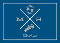 Soccer Bar Mitzvah Stationery