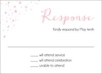 Shooting Star Bat Mitzvah Response Card