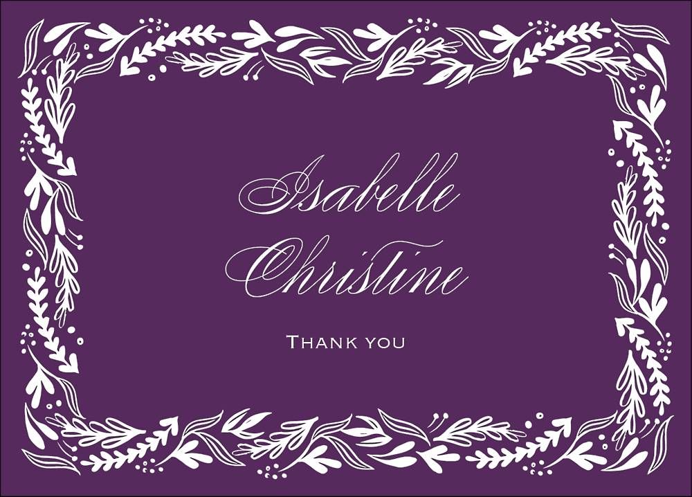 Oval Frame Quinceañera Stationery