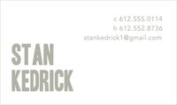 Asymmetrical Business Cards