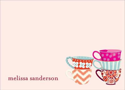 Tea Cups Stationery