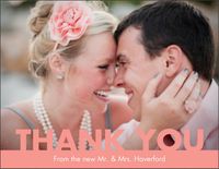 Knockout Photo Thank You Notes