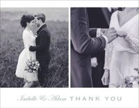 Duet Horizontal Thank You Notes