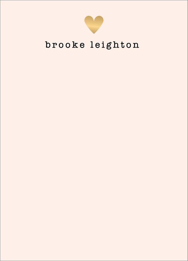 Amour Light Pink Stationery