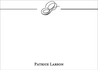 Script Initial Stationery