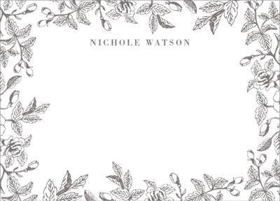 Garden Border Stationery