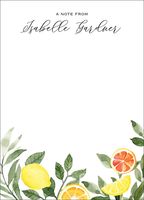 Lemon Leaves Stationery