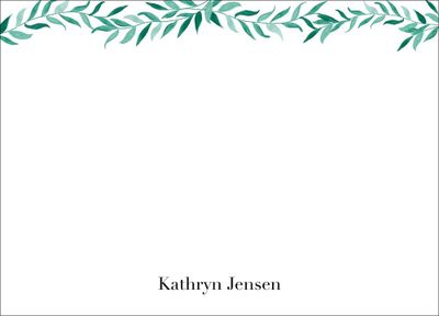 Green Leaves Stationery