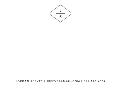 Modern Diamond Stationery