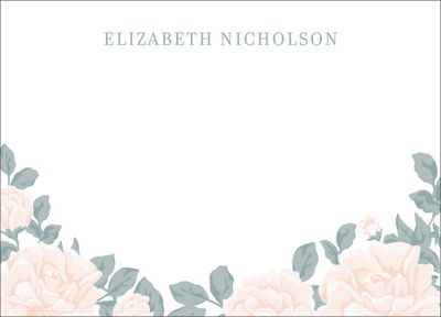 Soft Floral Stationery