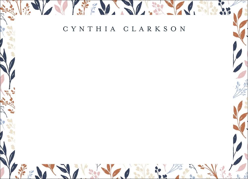 Spring Leaves Stationery