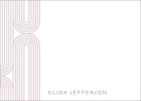 Deco Linework Stationery