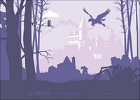 Forbidden Forest Silhouette Harry Potter Stationery