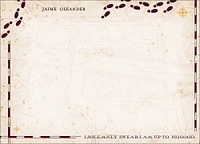 Marauder's Map Footprints Harry Potter Stationery