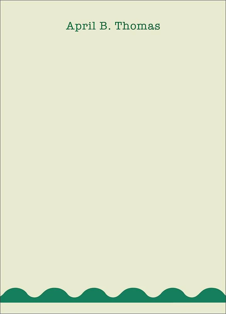 Bright Scallops Stationery