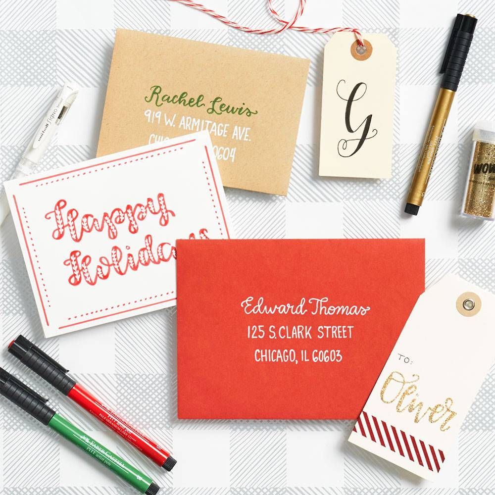 Live Workshop Add-Ons: Holiday Hand Lettering