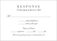 Arbor Vine Response Card