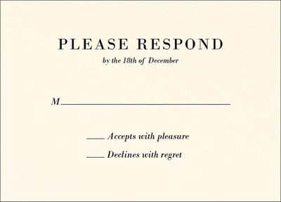 Etched Garden Blooms Foil Response Card