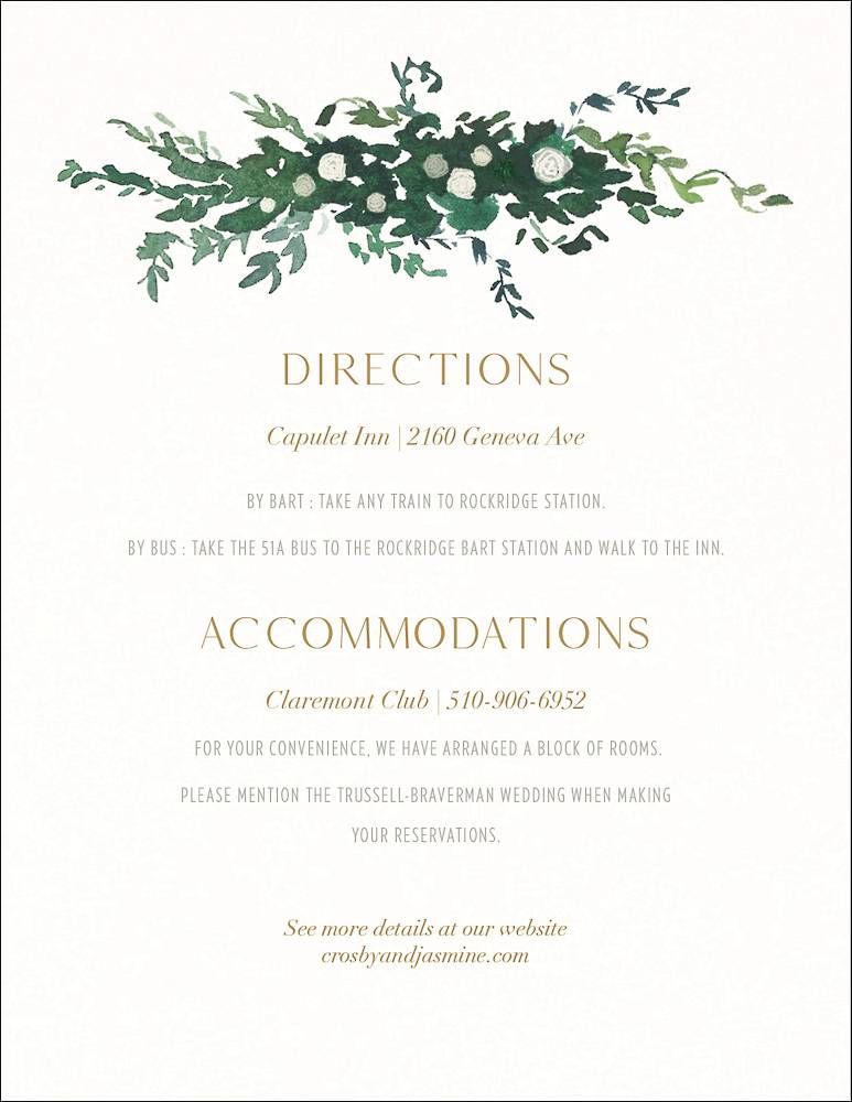 Lush Canopy Information Card