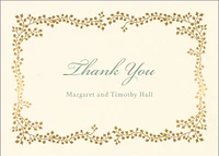 English Ivy Foil Stationery