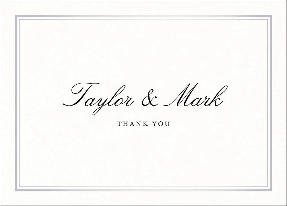 Timeless Elegance Foil Stationery