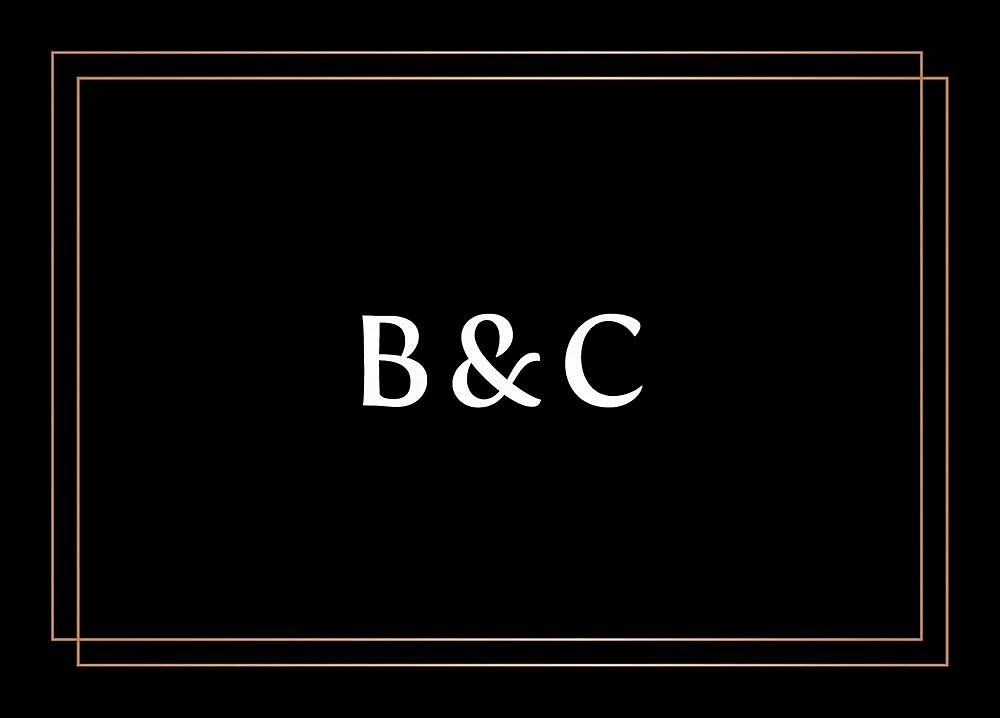 Duo Border Foil Stationery