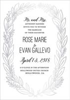 Le Jardin Wedding Invitation