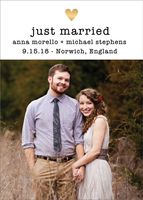 Amour Photo Wedding Announcement