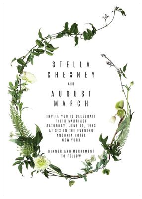 Chincoteague Wedding Invitation