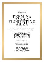 Editorial II Foil Wedding Invitation